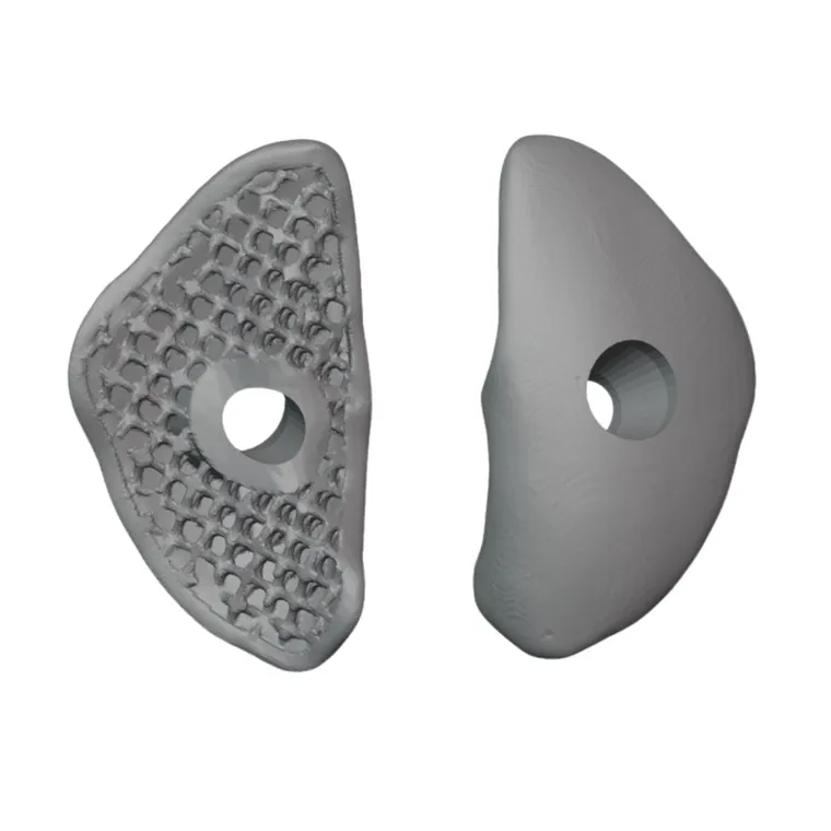 Implant design against the humeral head