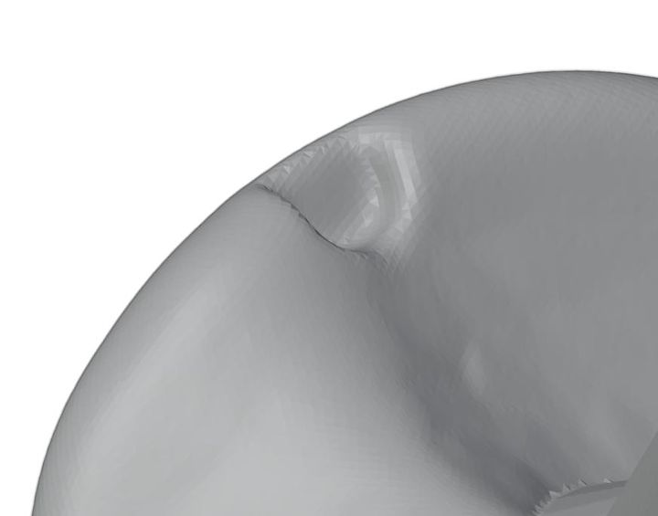 Under-surface cutouts